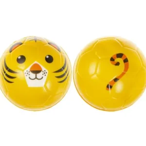 BALLE MOUSSE FACE ANIMAUX 6.3 CM