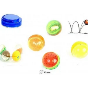 BALLE REBONDONDISSANTE 4.3 CM FRUIT