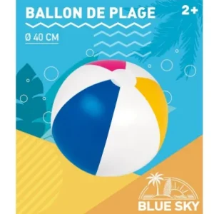 BALLON DE PLAGE 40 CM