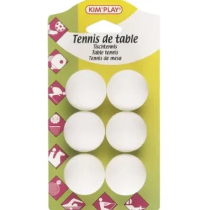 BLISTER 6 BALLES PING-PONG