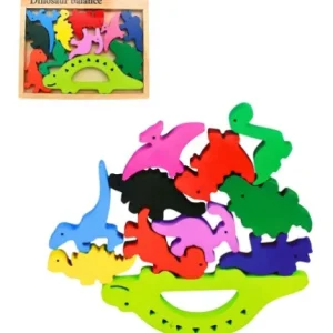 BOIS PUZZLE BALANCE DINOSAURE