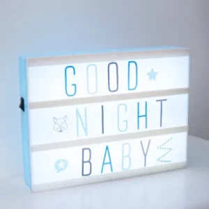 BOITE A MESSAGE LUMINEUSE 20*15 CM