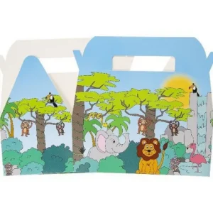 BOITE MENU ENFANT JUNGLE