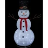 BONHOMME DE NEIGE 100 LUMIERES 120 CM INTERIEUR ET EXTERIEUR