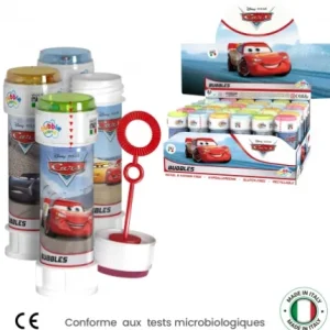 BULLE DE SAVON 60 ML CARS