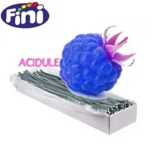 CABLES REGLISSE AMERICAIN ACIDES 70 CM FRAMBOISE MARQUE FINI