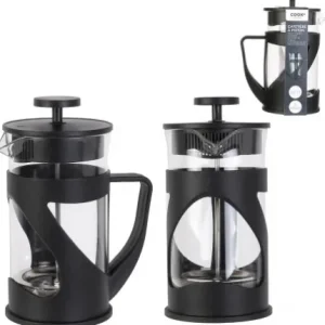 CAFETIERE A PISTON NOIR 60 CL 5 TASSES