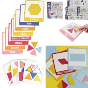 CARTE EDUCATIVE J APPRENDS LES FORMES