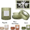 COFFRET 2 BOUGIES PARFUMEES JARDIN