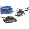 COFFRET HELICOPTERE METAL AVEC 1 TANK METAL