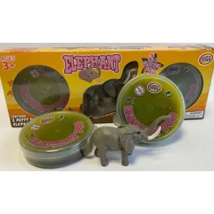 COFFRET 2 POTS SLIME ET SUJET ELEPHANT