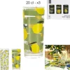 COFFRET 3 VERRES CITRONNADE 20 CL BAIN DE SOLEIL