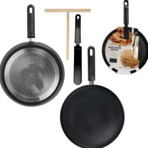 COFFRET CREPIERE 28 CM AVEC USTENSILES