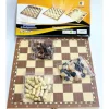 COFFRET DE JEUX EN BOIS 3 EN 1