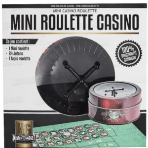 COFFRET JEU DE ROULETTE CASINO