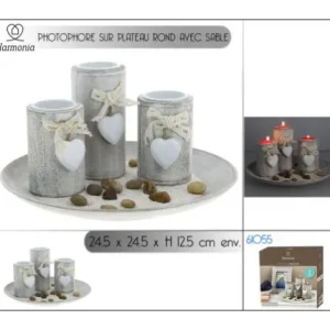 COFFRET PHOTOPHORE 3 BOUGIES