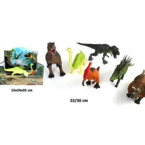 DINOSAURE PVC DE 22 A 30 CM