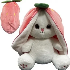 GROSSE PELLUCHE LAPIN FRUIT 60 CM