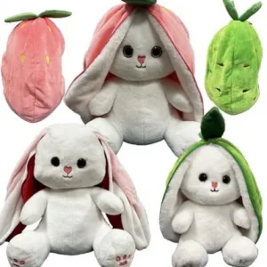 GROSSE PELLUCHE LAPIN FRUIT 60 CM