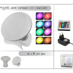 LAMPE D'AMBIANCE A LED COULEUR CHANGEANTE