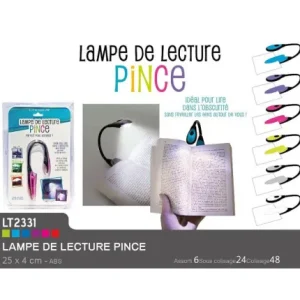 LAMPE DE LECTURE PINCE