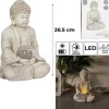 LAMPE SOLAIRE BOUDDHA