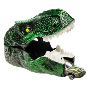 LANCE-VOITURE TETE DE DINOSAURE 14 CM