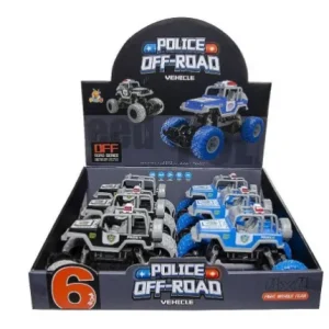 OFF ROAD POLICE MONSTER TRUCK 16 CM