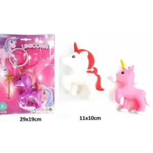 PANOPLIE LICORNE ARTICULEE 10 CM