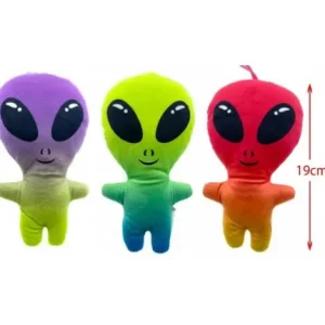 PELUCHE ALIEN IMPRIME 19 CM