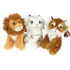 PELUCHE ANIMAUX JUNGLE 20 CM