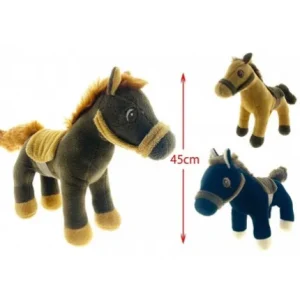 PELUCHE CHEVAL H 45 CM