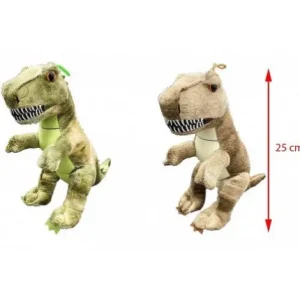 PELUCHE DINOSAURE TYRANNOSAUR 25 CM