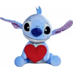 PELUCHE DISNEY STITCH COEUR 50 CM