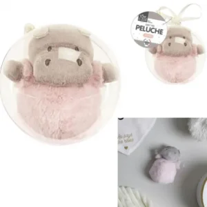 PELUCHE HIPPO DANS BOULE TRANSPARENTE