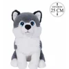 PELUCHE HUSKY 25 CM