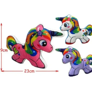 PELUCHE LICORNE 23*29 CM