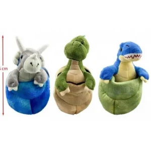 PELUCHE OEUF DINOSAURE 25 CM