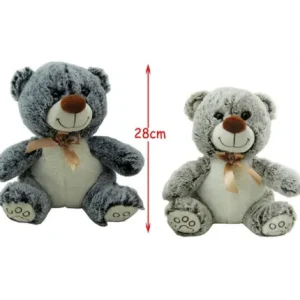 PELUCHE OURS ASSIS 28 CM