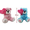 PELUCHE OURS BALLON COEUR 45 CM