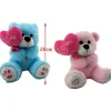 PELUCHE OURS BALLON COEUR 28 CM