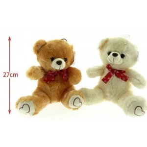 PELUCHE OURS FLOT 27 CM