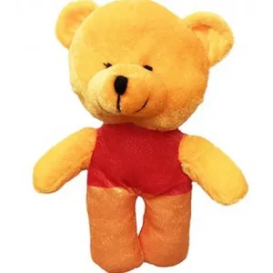 PELUCHE OURS JAUNE 20 CM