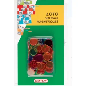 100 PIONS DE LOTO MAGNETIQUES