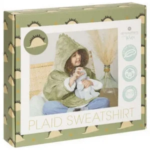 PLAID ENFANT SWEAT DINOSAURE