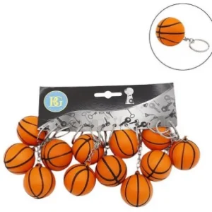 PORTE CLE BALLON DE BASKET 4 CM