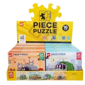 PUZZLE 24 PCS VEHICULES