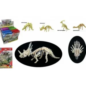 PUZZLE 34/42PCES DINOSAURE 3D 20/29CM