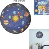 PUZZLE ROND SYSTEME SOLAIRE 100 PIECES