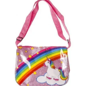 SAC BANDOULIERE LICORNE 24*18 CM